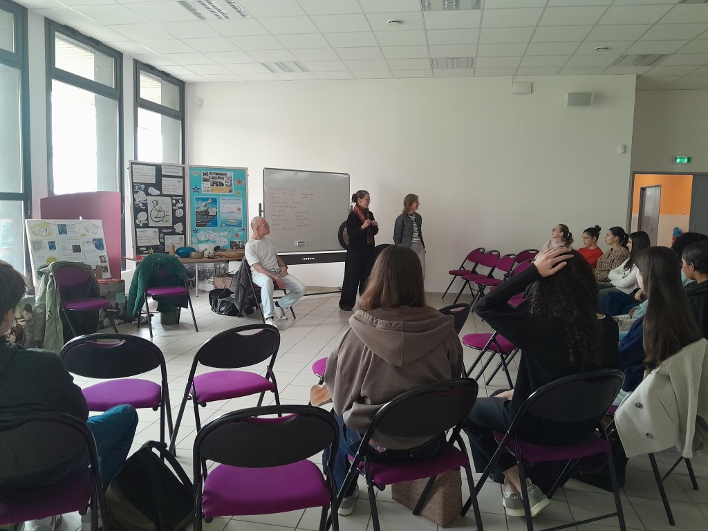 Temps fort Gestion du stress au lycée SCSE octobre 2025